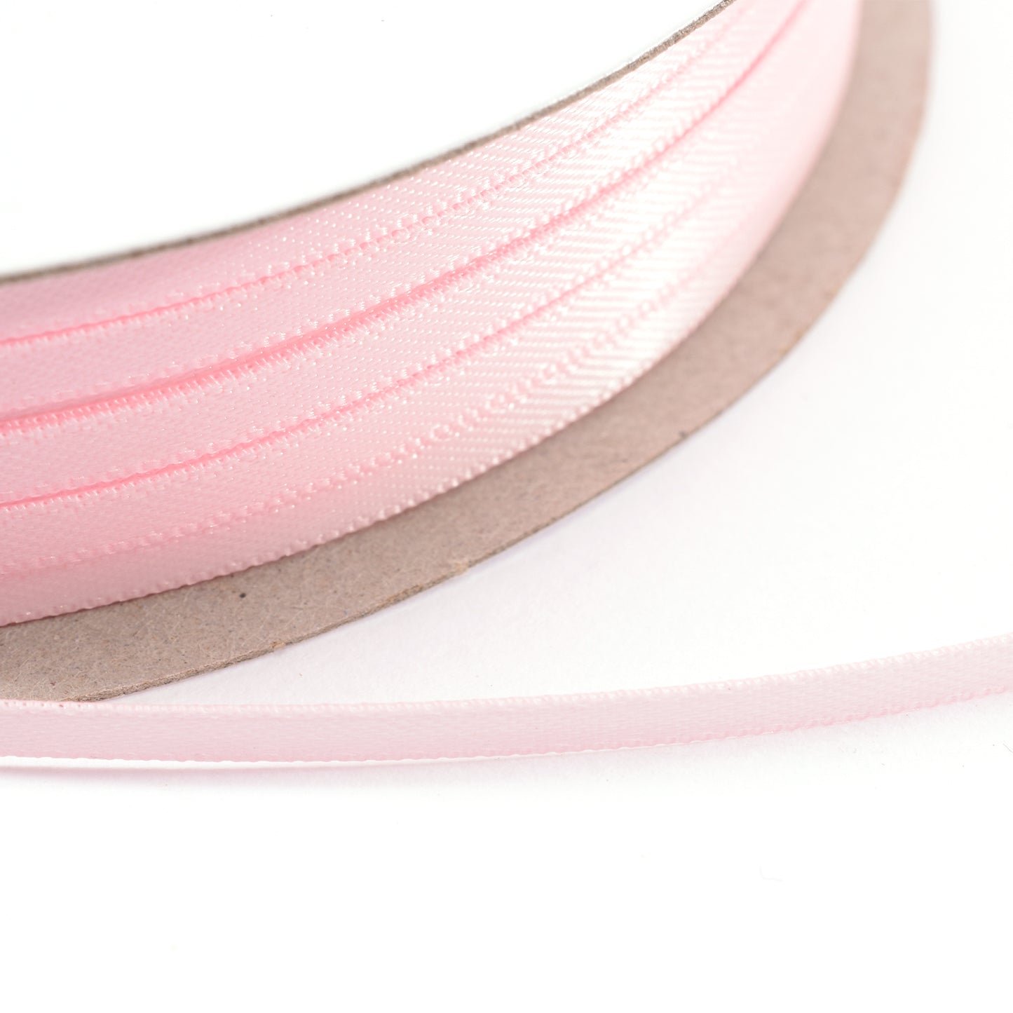 Vaessen creative • satijn lint 3mmx100m pastel roze