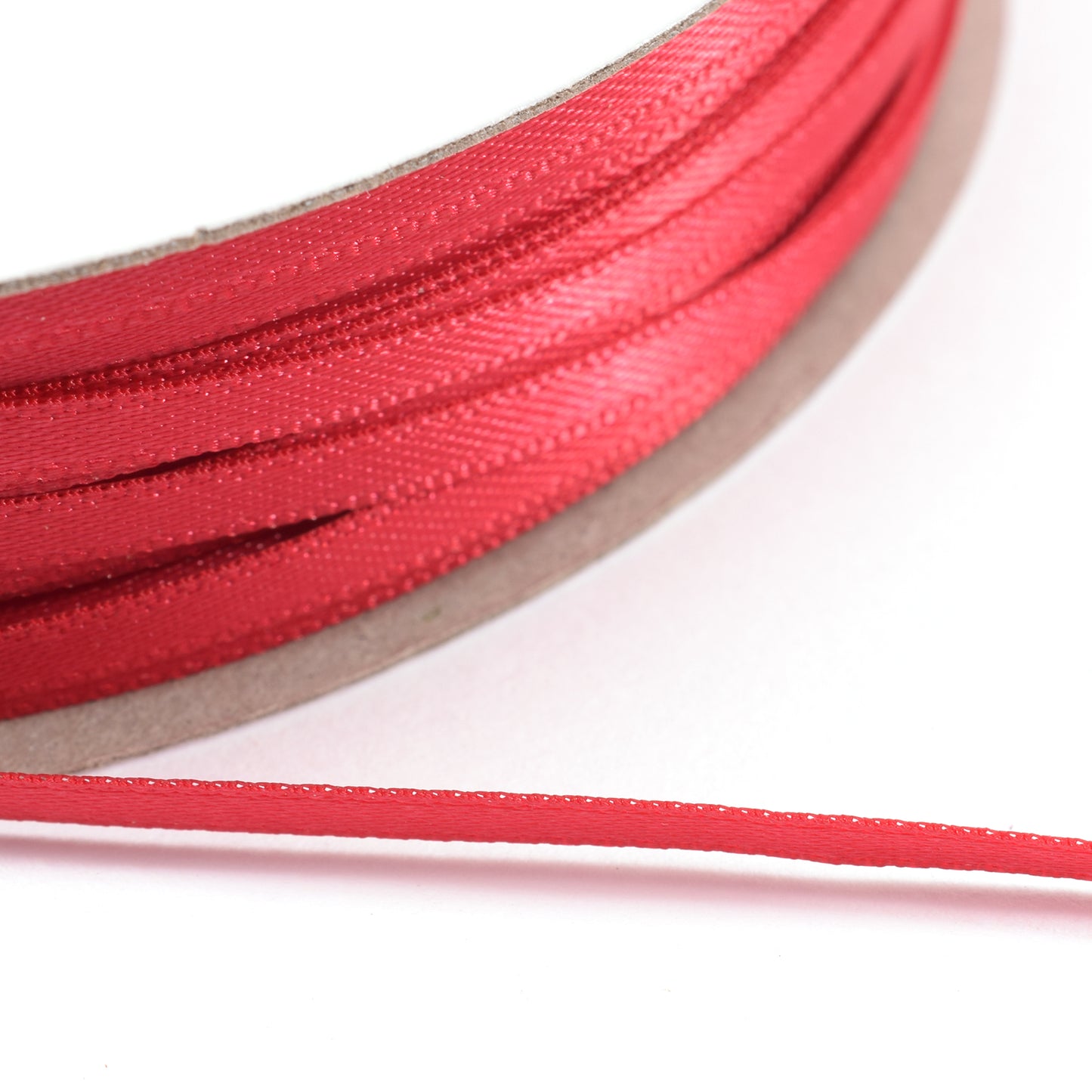 Vaessen creative • satijn lint 3mmx100m rood
