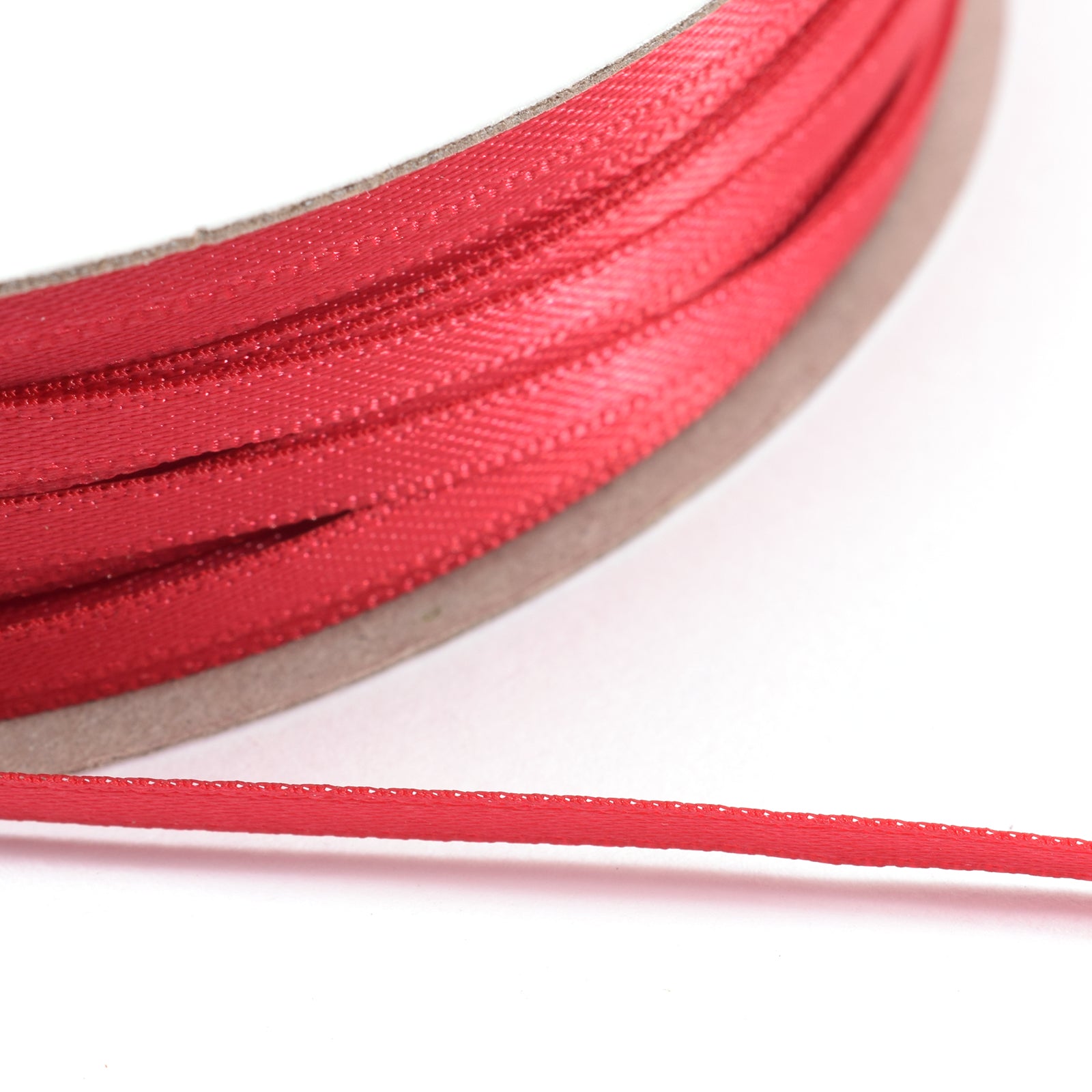 Vaessen creative • satijn lint 3mmx100m rood