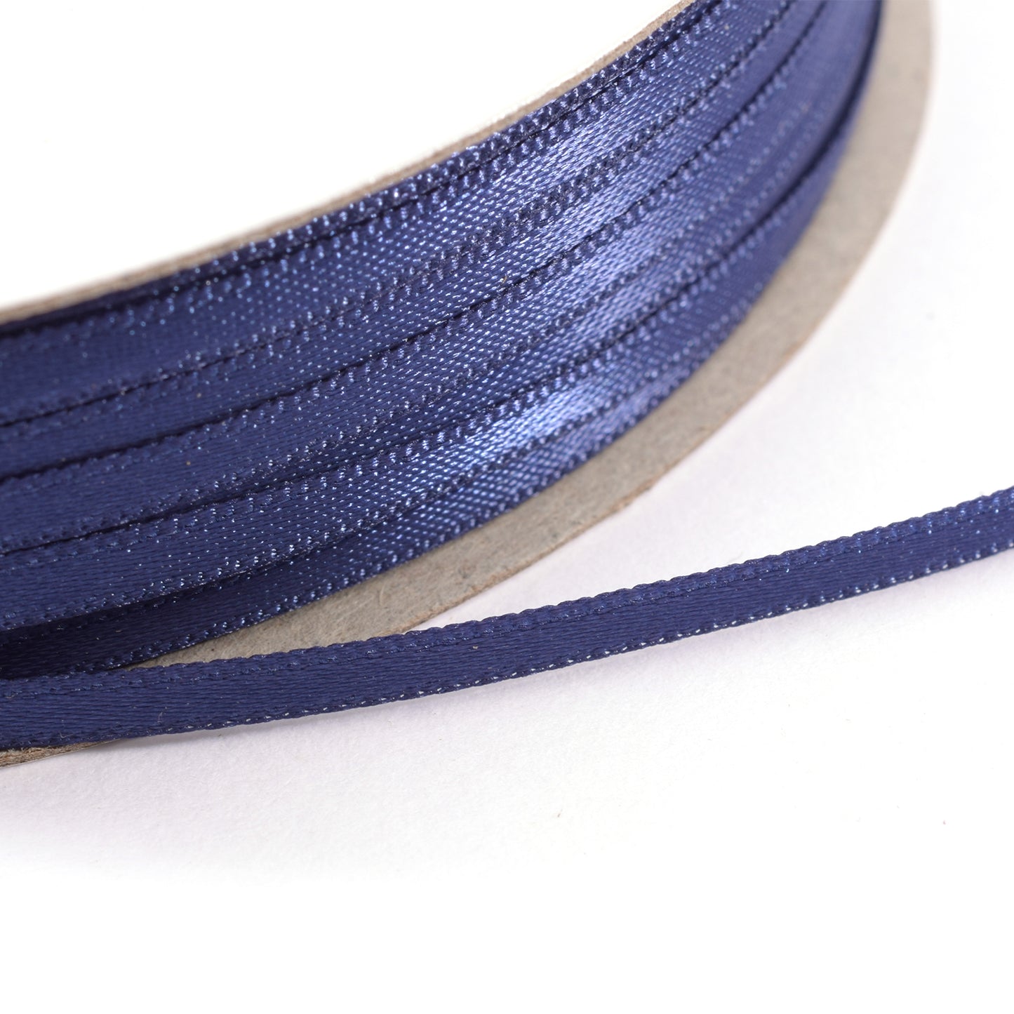 Vaessen creative • satijn lint 3mmx100m donker blauw