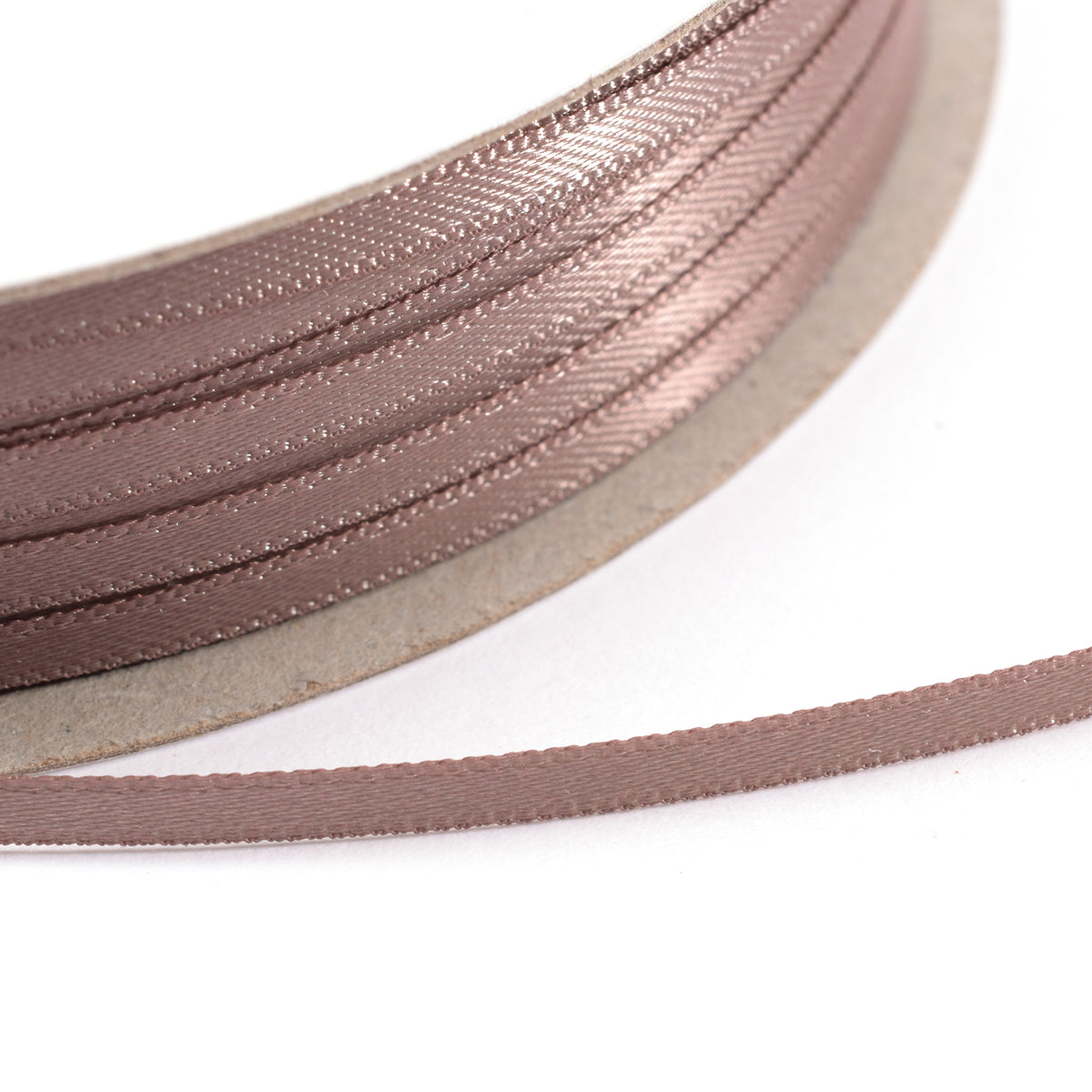 Vaessen creative • satijn lint 3mmx100m chocolade