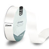 Vaessen creative • satijnlint 20mx25mm wit