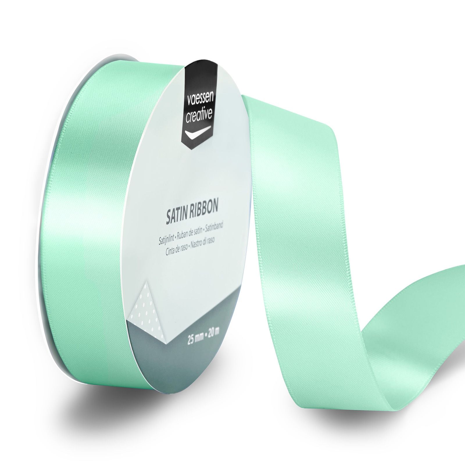 Vaessen creative • satijnlint 20mx25mm blauw