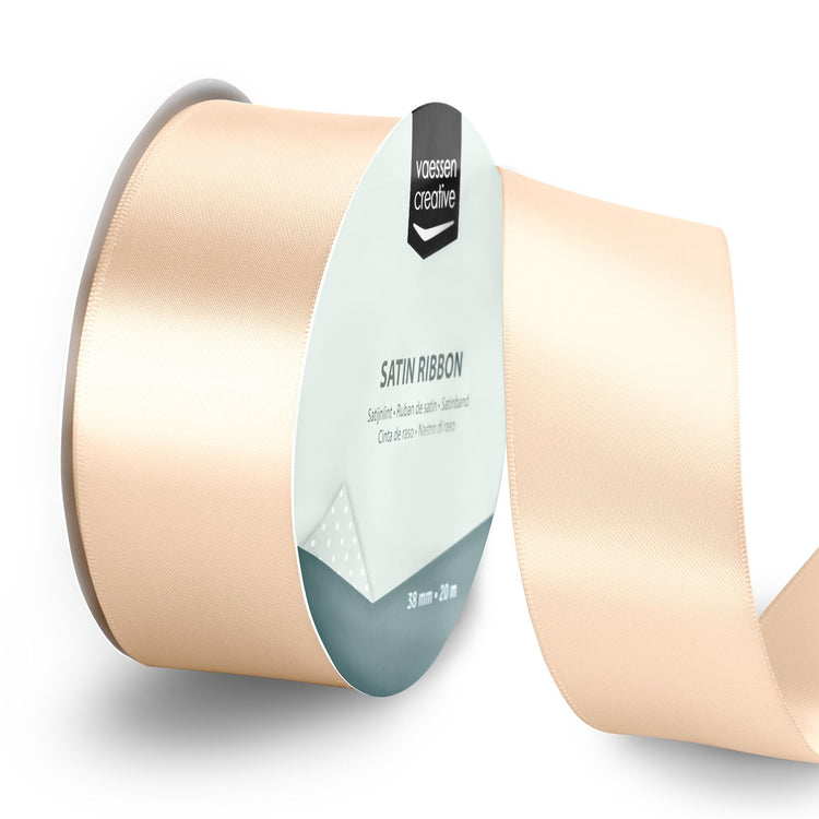 Vaessen creative • satijnlint 20mx38mm ivoor