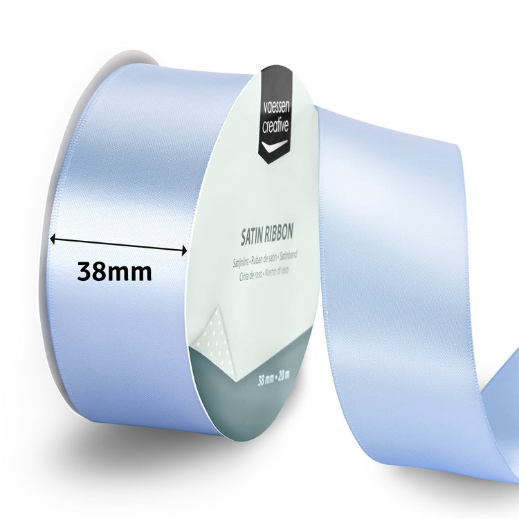 Vaessen creative • satijnlint 20mx38mm lichtblauw