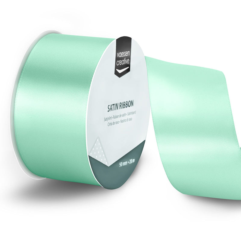 Vaessen creative • satijnlint 20mx50mm blauw