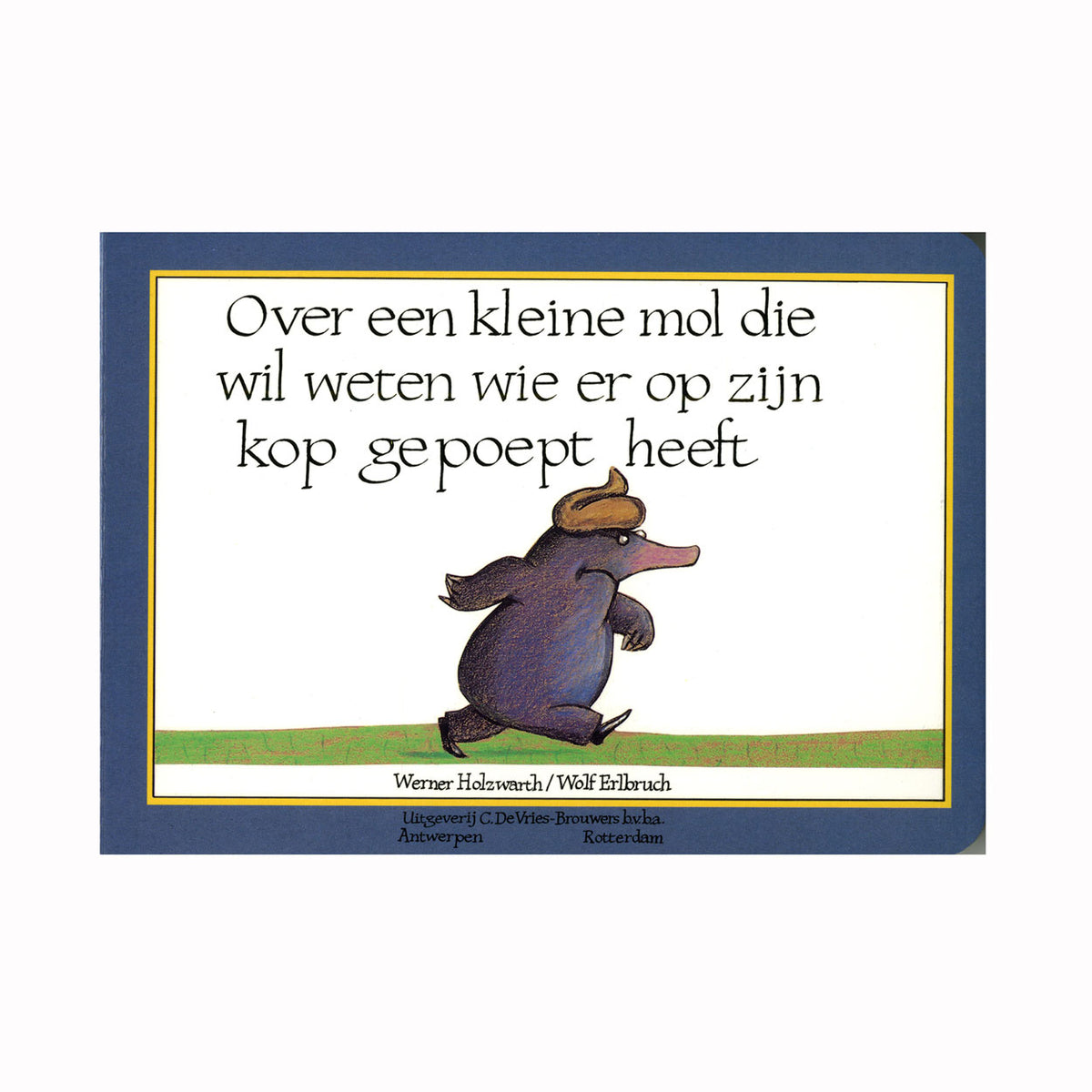 Centraal boekhuis over een kleine mol... kartonboek