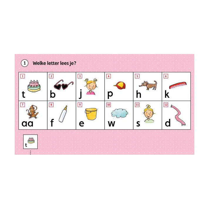 Centraal boekhuis loco mini de zoete zusjes spelen met let