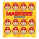 Centraal boekhuis maskers: brandweer