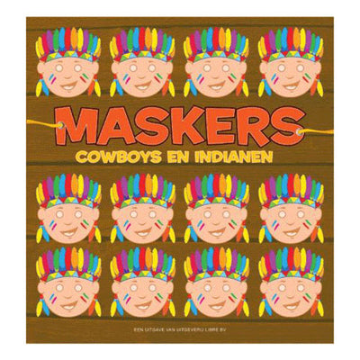 Centraal boekhuis maskers: cowboys en indianen