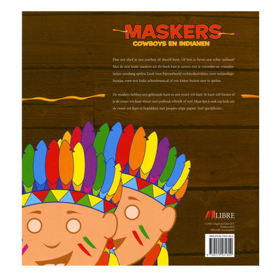 Centraal boekhuis maskers: cowboys en indianen