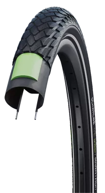 Schwalbe Buitenband Green Marathon GreenGuard 28x1.50 (40-622) zwart