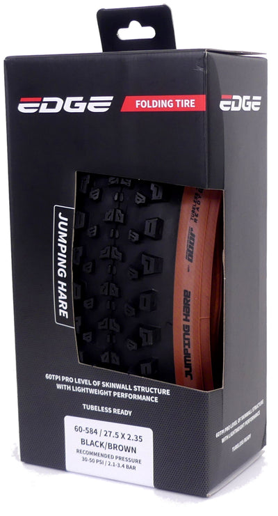 Edge vouwband jumping hare 27.5 x 2.35 60-584 - zwart bruin