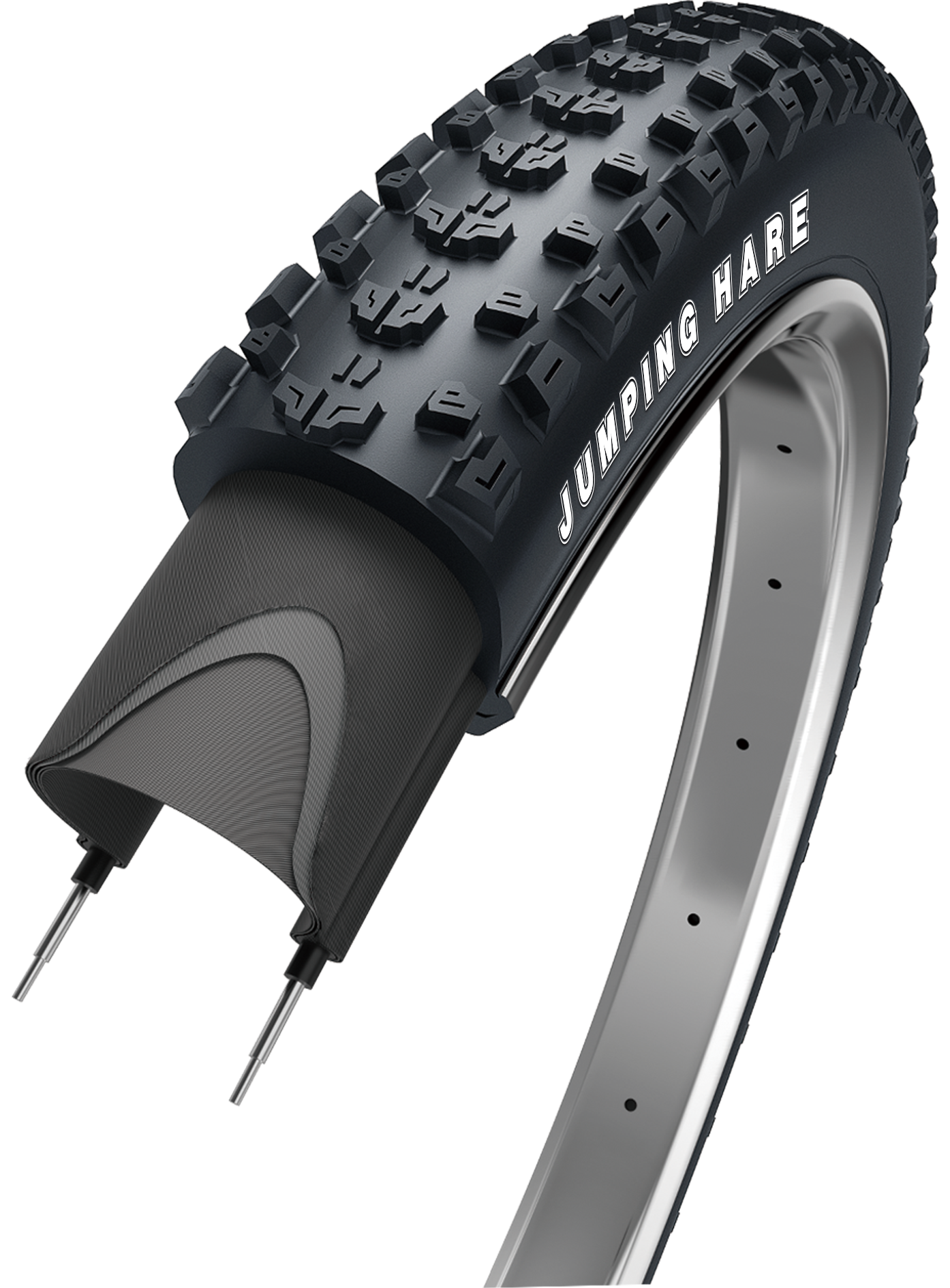 Edge Vouwband Jumping Hare 29 x 2.25 57-622 zwart