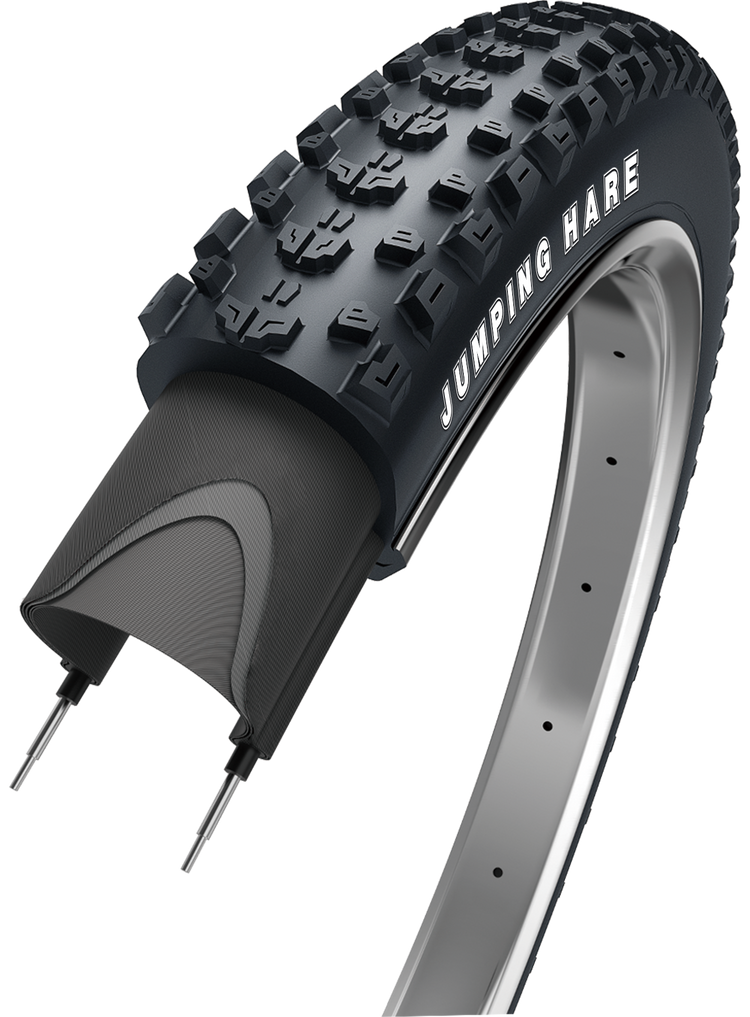 Edge Vouwband Jumping Hare 29 x 2.25 57-622 zwart