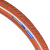 Dutchperfect buitenband dutch perfect 28 x 1.40 40-622mm anti-lek - bruin met reflectie