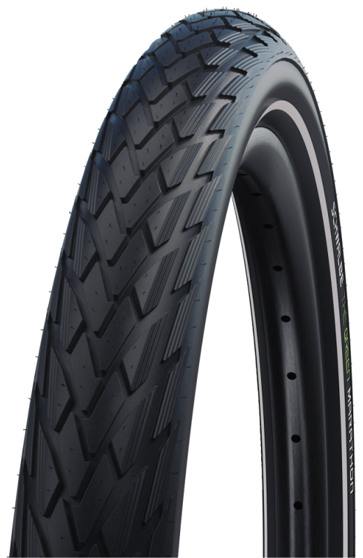 Schwalbe Buitenband Green Marathon GreenGuard 28 x 2.00 50-622mm zwart met reflectie