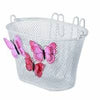 Basil Jasmin Butterfly kinderfietsmand voorop of achterop wit