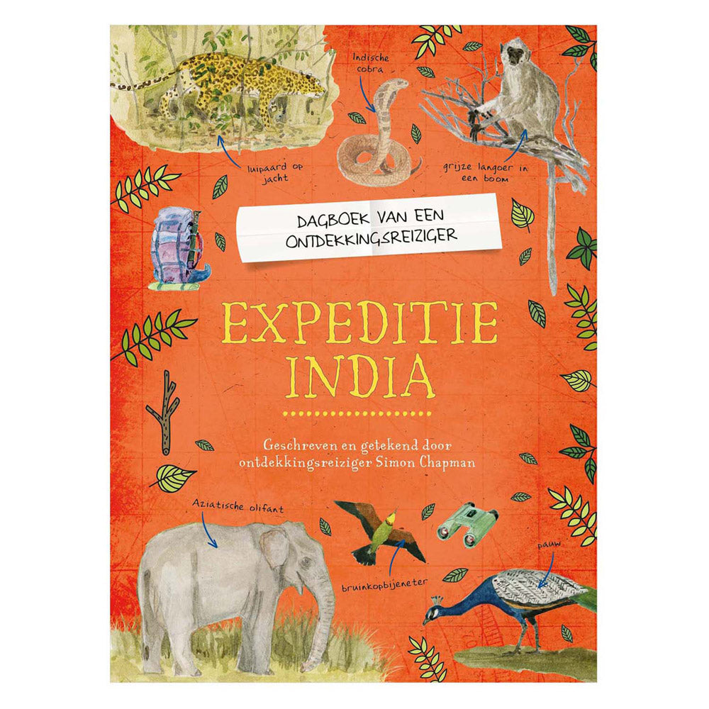 Centraal boekhuis dagboek van een ontdekkingsreiziger - expeditie india