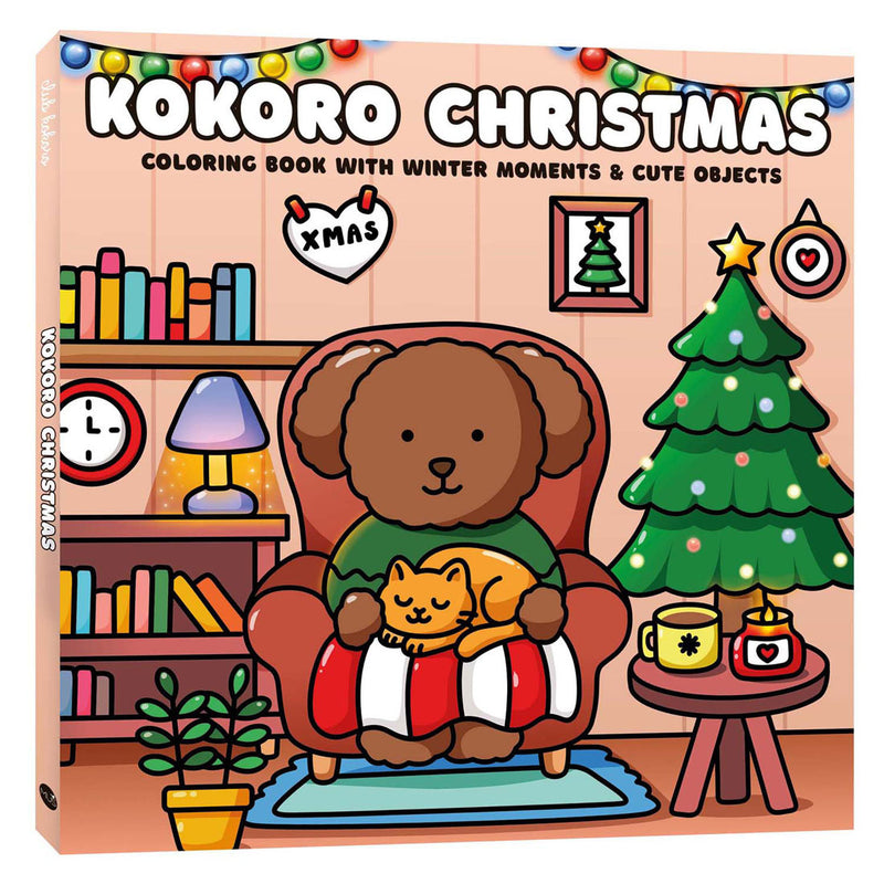 Centraal boekhuis kokoro christmas kleurboek