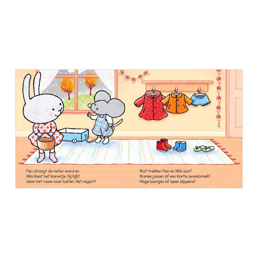 Centraal boekhuis kartonboek: herfst met fien en milo 2+