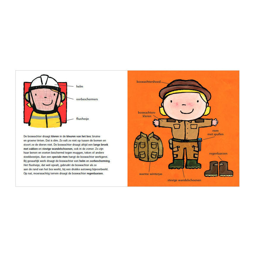 Centraal boekhuis de boswachter prentenboek