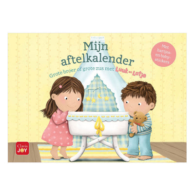 Centraal boekhuis luuk en lotje - grote broer en kleine zus. aftelkalender