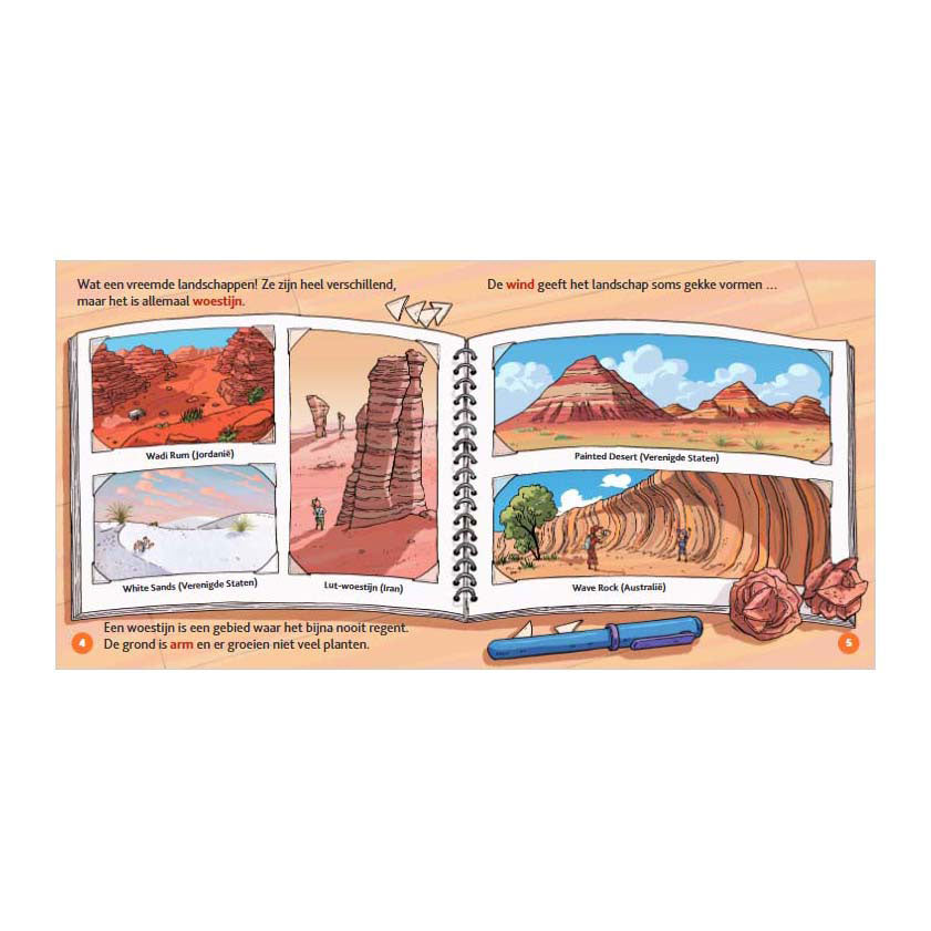 Centraal boekhuis de woestijn kinderboek