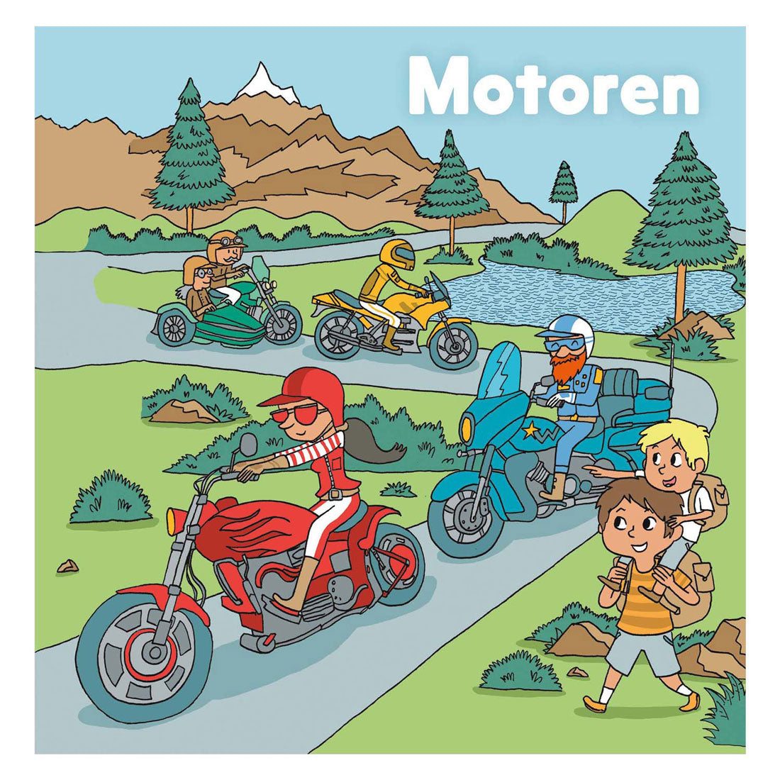 Centraal boekhuis motoren kinderboek
