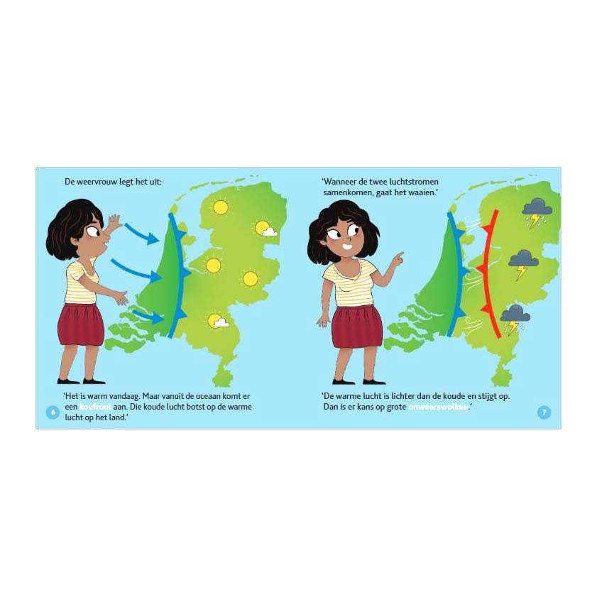 Centraal boekhuis onweer kinderboek