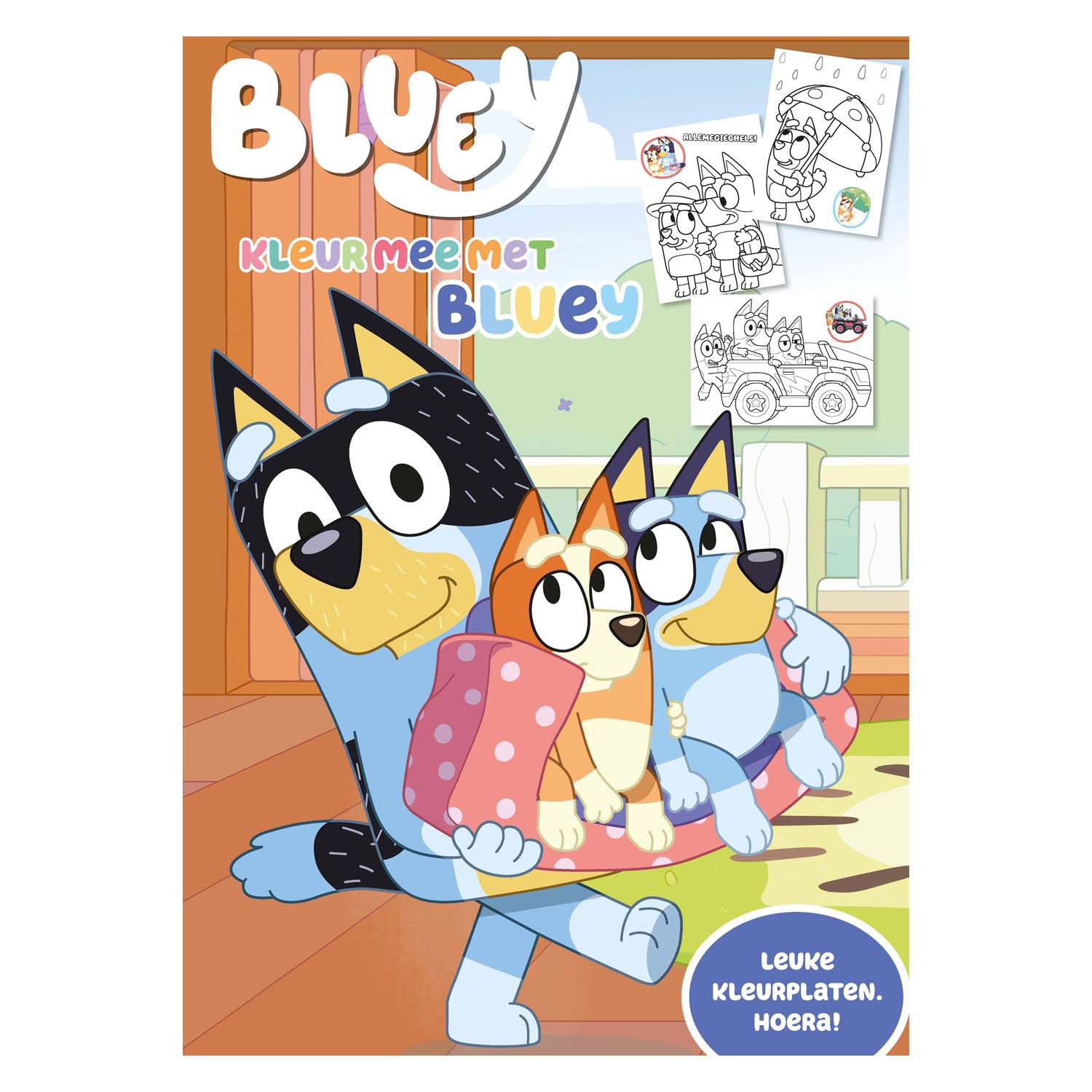 Big balloon kleur mee met bluey