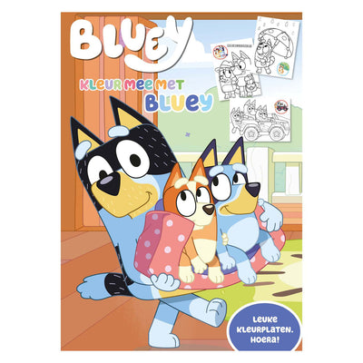 Big balloon kleur mee met bluey