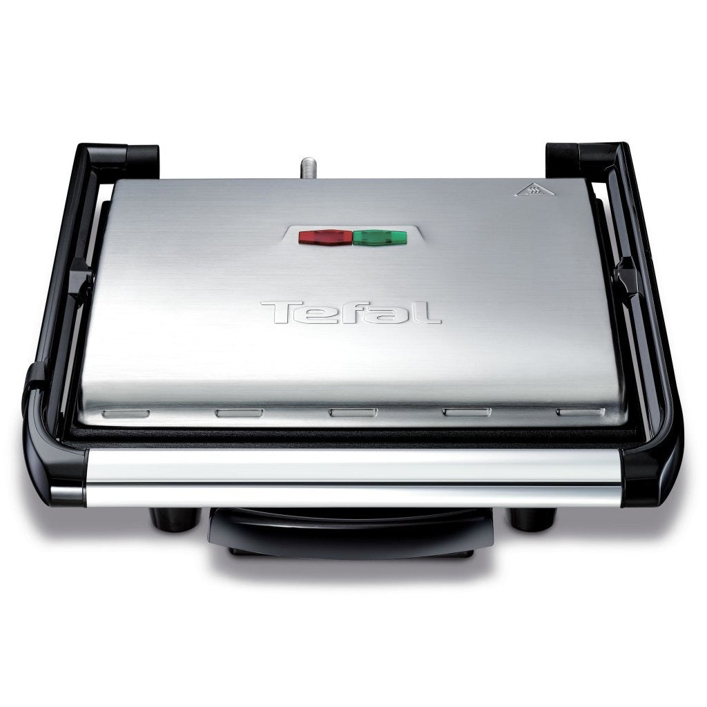 Tefal gc241d multifunctionele panini grill 2000w zwart rvs
