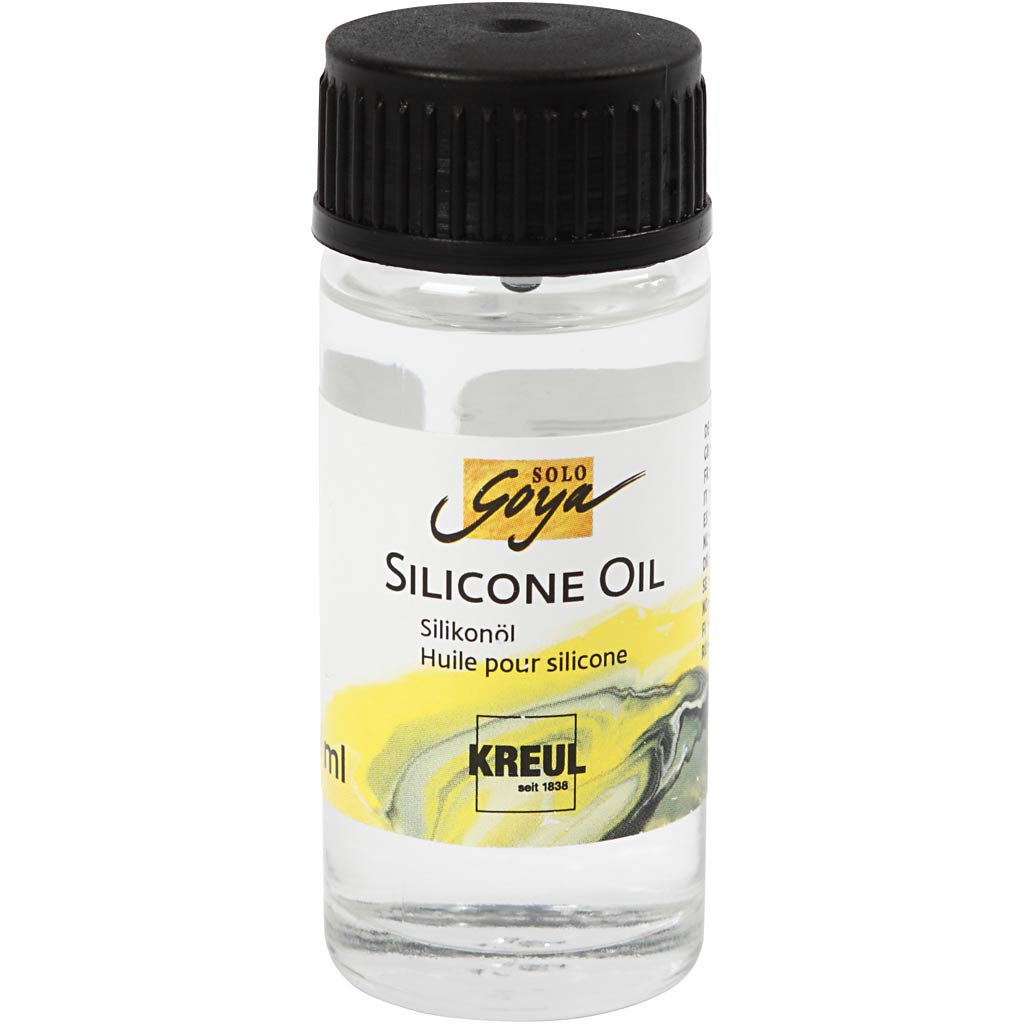 Creativ company silicone olie - kunsthars maken - diy epoxy tool - hobby accessoire - epoxy resin olie - transparant - 20 ml - 1 fles