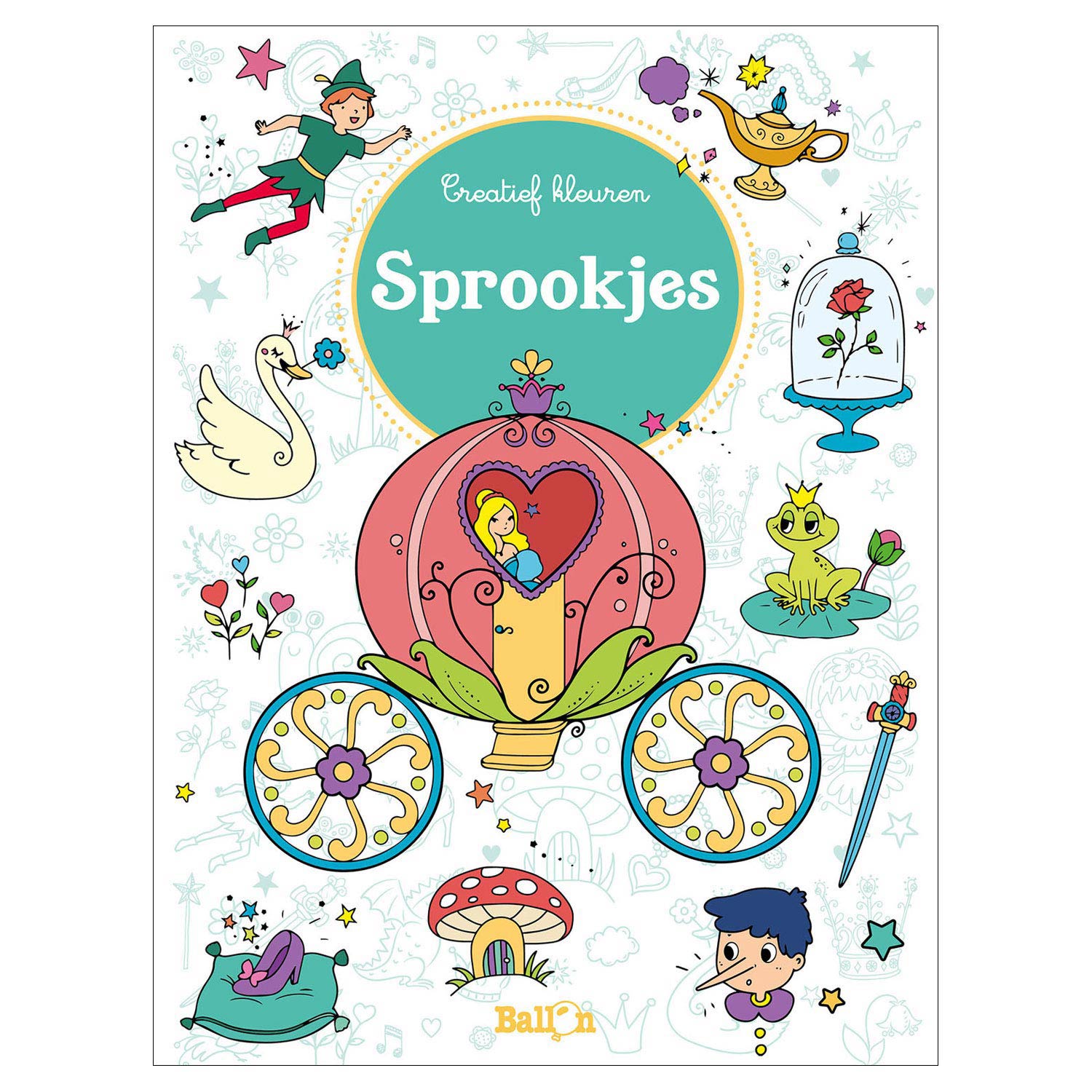 Standaard uitgeverij creatief kleuren - sprookjes