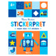 Standaard uitgeverij kleine kleuters stickerpret robot 4+