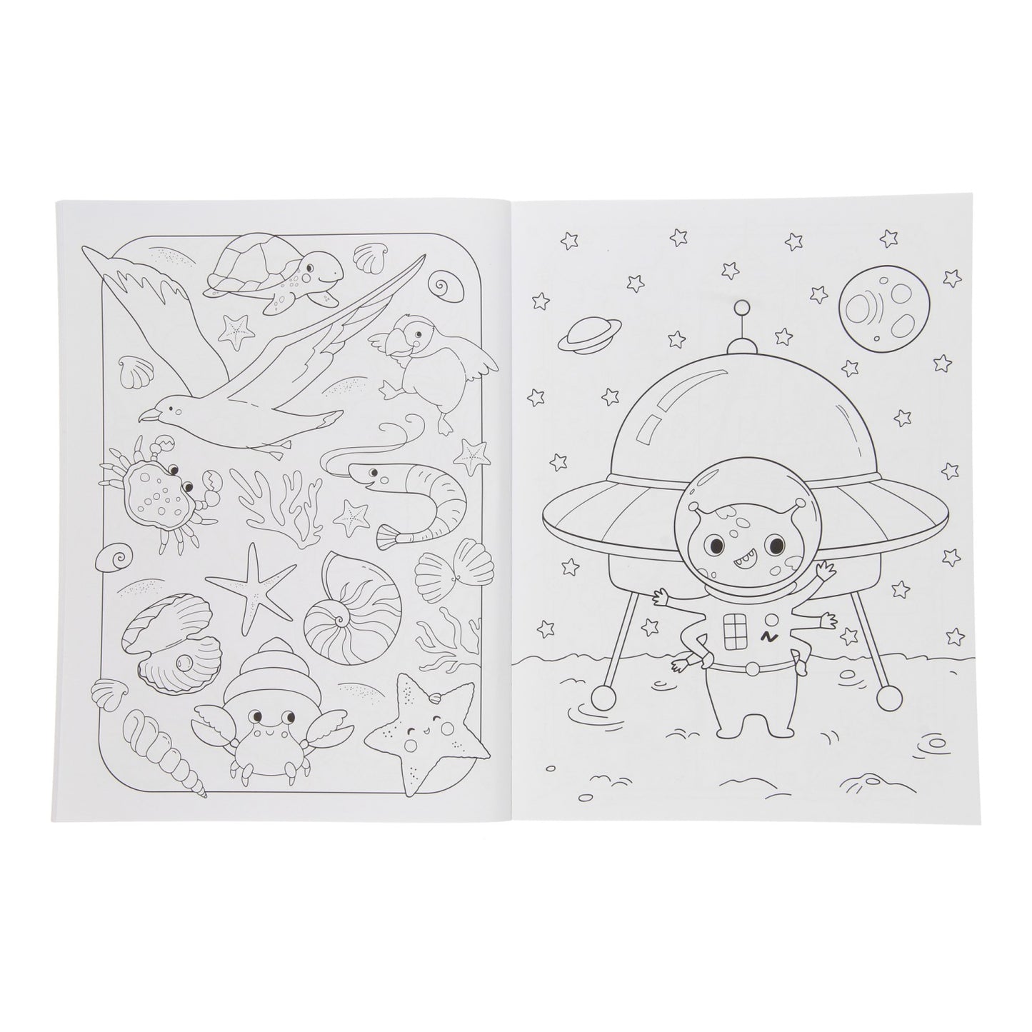 Standaard uitgeverij mega color kleurboek 4+