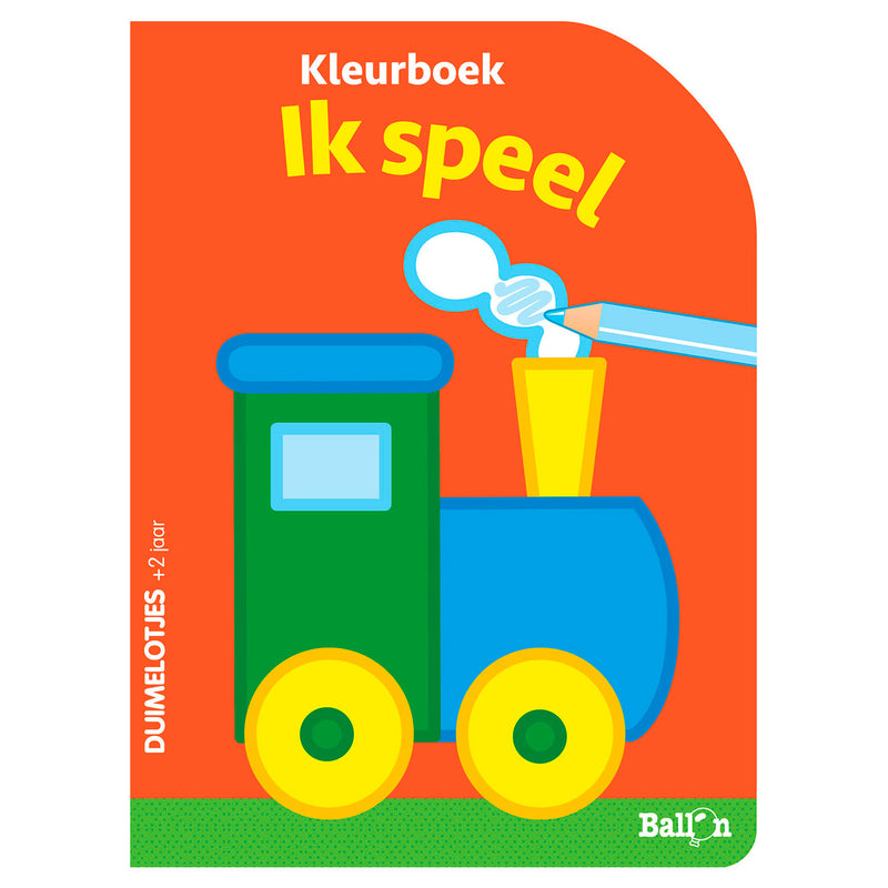 De ballon ballon kleurboek ik speel 2 jaar