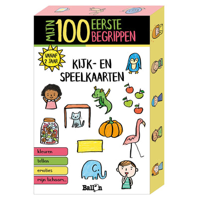 Standaard uitgeverij mijn 100 eerste begrippen. 1+ | 3 stuks