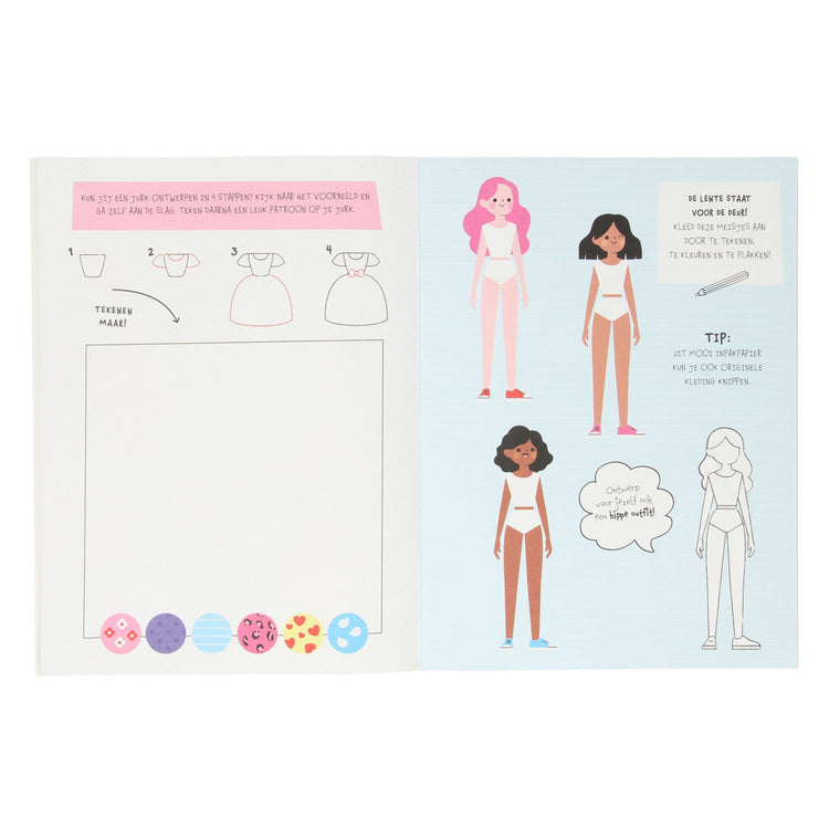 Standaard uitgeverij mijn sticker- en activiteitenboek i love mode