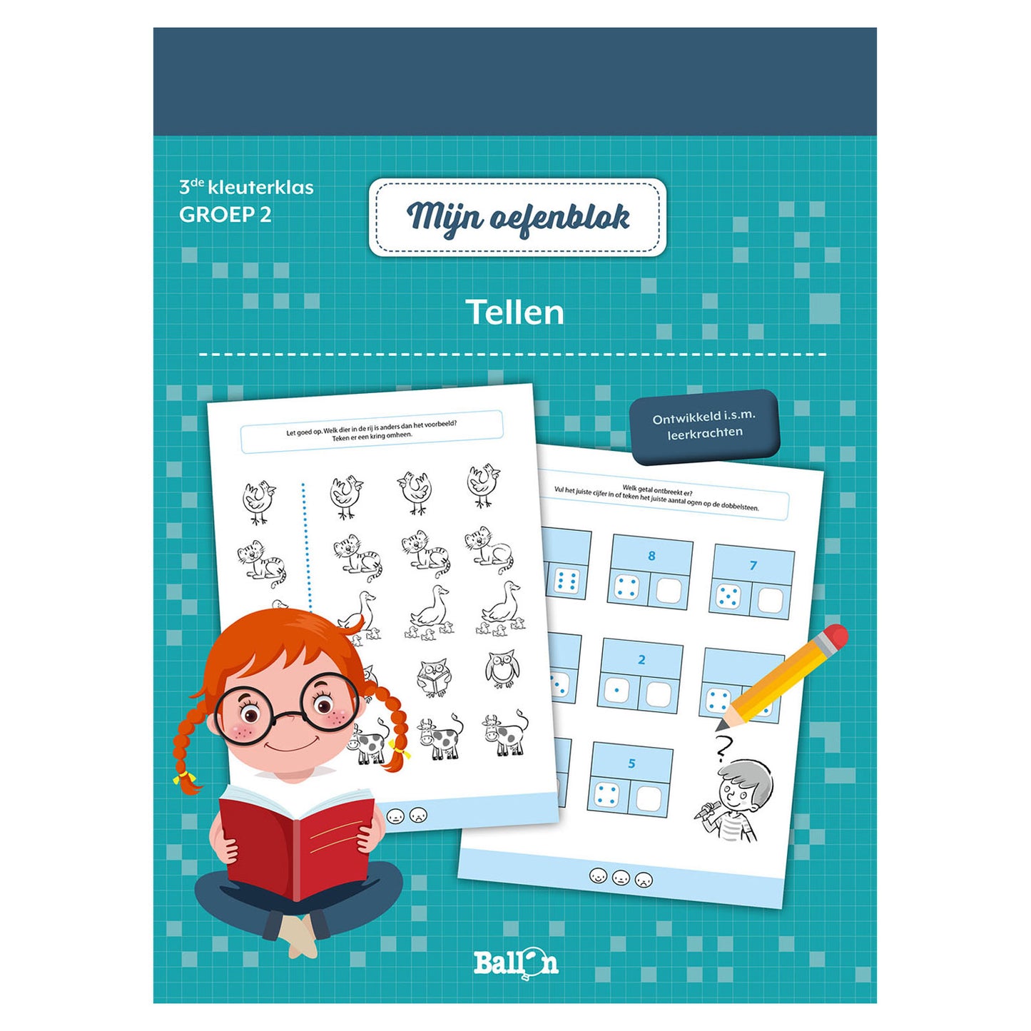 Standaard uitgeverij mijn oefenblok, tellen groep 2