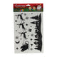 Wins holland silhouette raamstickers kerst