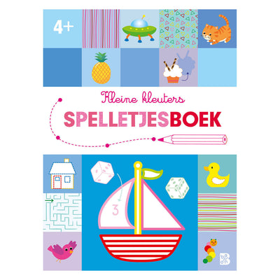 Standaard uitgeverij kleine kleuters spelletjesboek. 4+ | 3 stuks