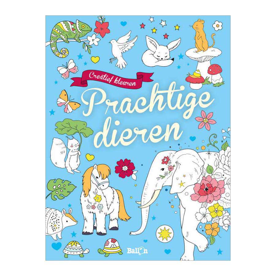 Standaard uitgeverij kleurboek prachtige dieren
