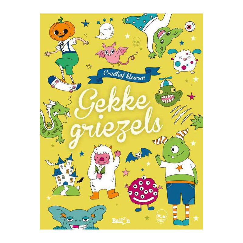 Standaard uitgeverij kleurboek gekke griezels