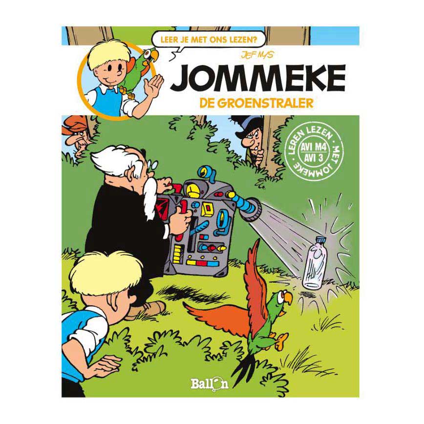 Standaard uitgeverij jommeke - de groenstraler - avi m4