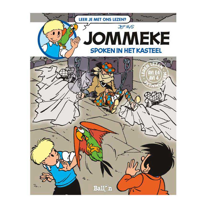 Standaard uitgeverij jommeke - spoken in het kasteel - avi e4