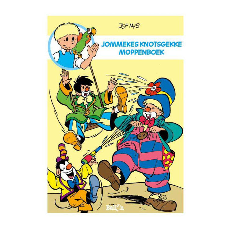Standaard uitgeverij jommekes knotsgekke moppenboek
