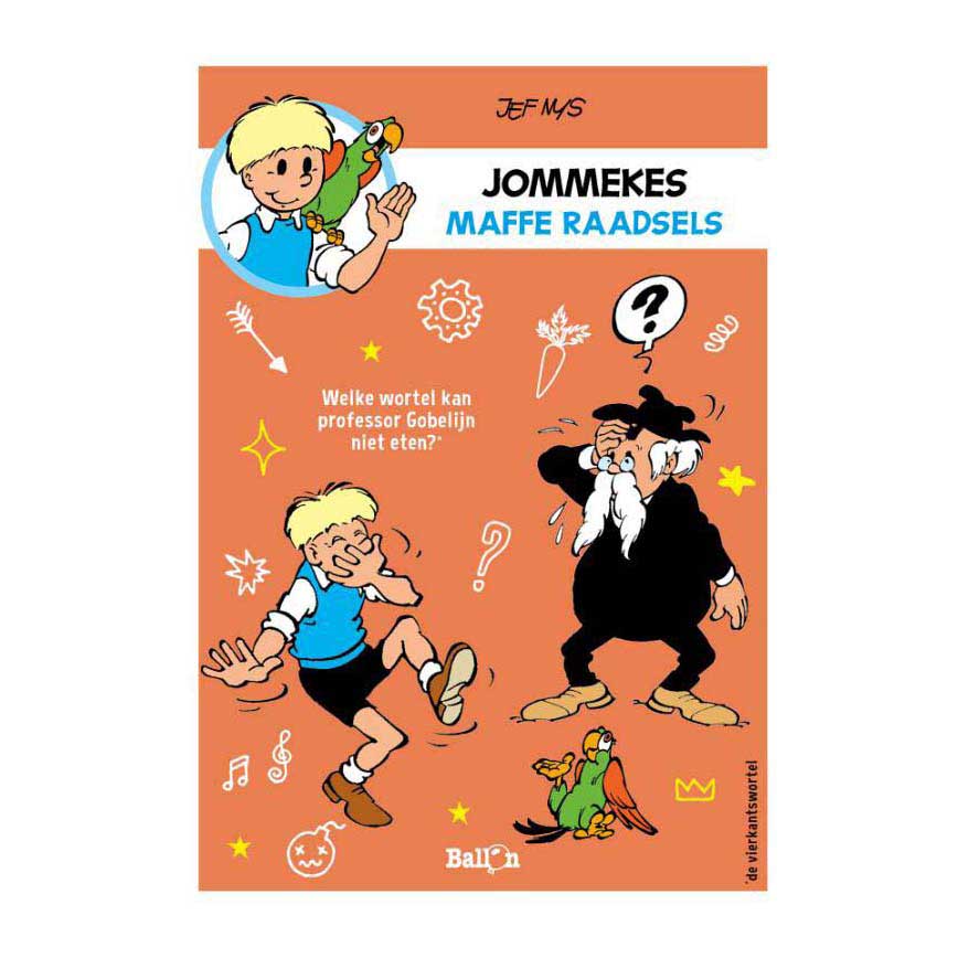 Standaard uitgeverij jommekes maffe raadsels