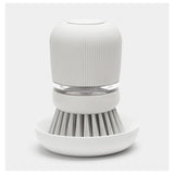 Brabantia sink side afwasborstel met zeepreservoir light grey - afbeelding 1